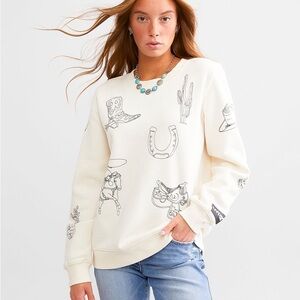 Wrangler Retro Punchy Western Pullover